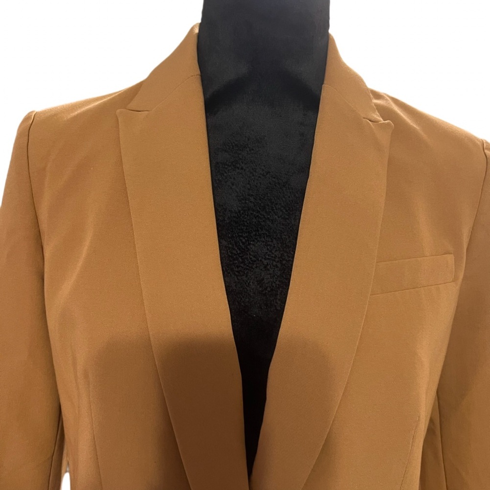 Tommy Hilfiger Women's Camel Blazer - Picture 3 of 9